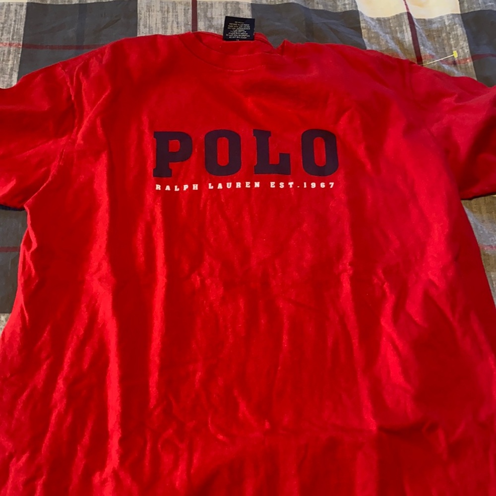 Polo large T shirt